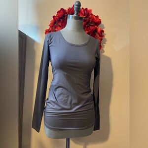 Peruvian Connection Long Sleeve Top - Clay